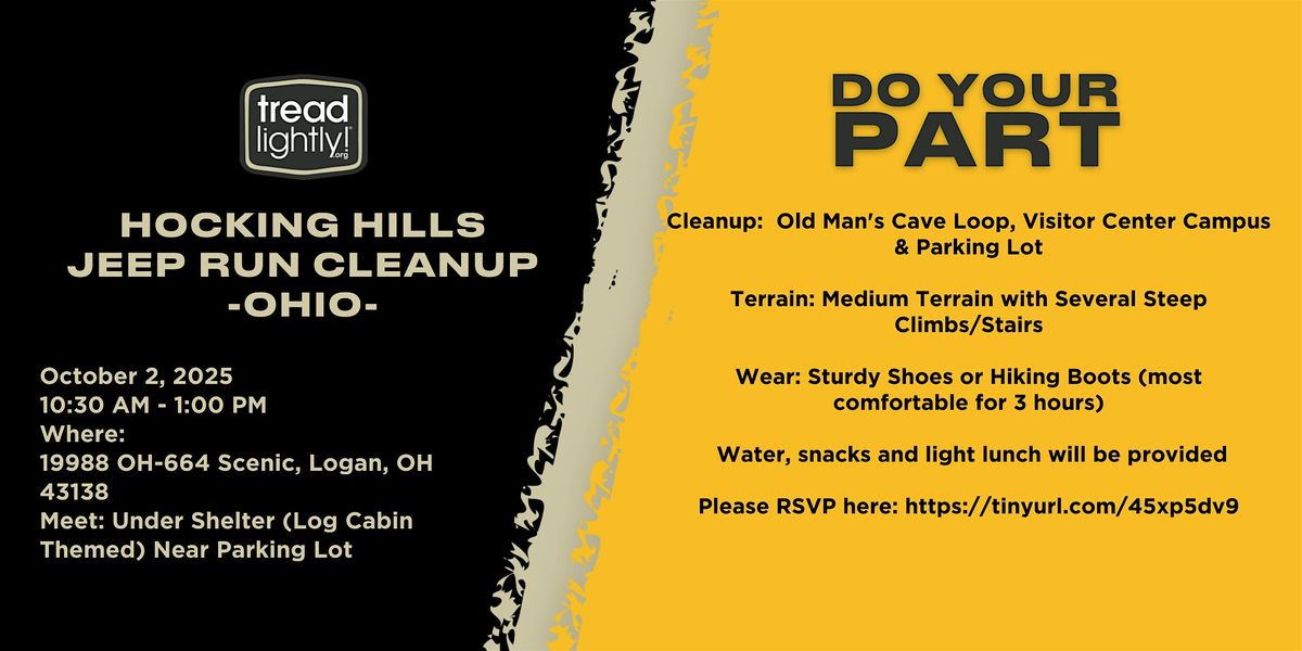 Hocking Hills Jeep Run Cleanup
