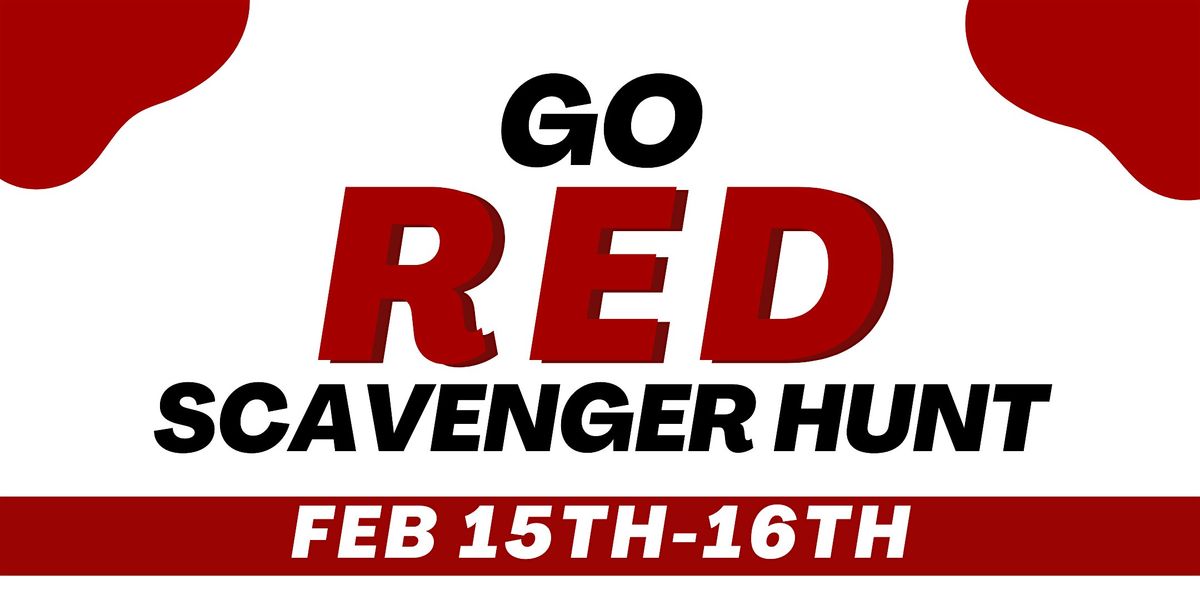 Go Red Walk and Scavenger Hunt 2025