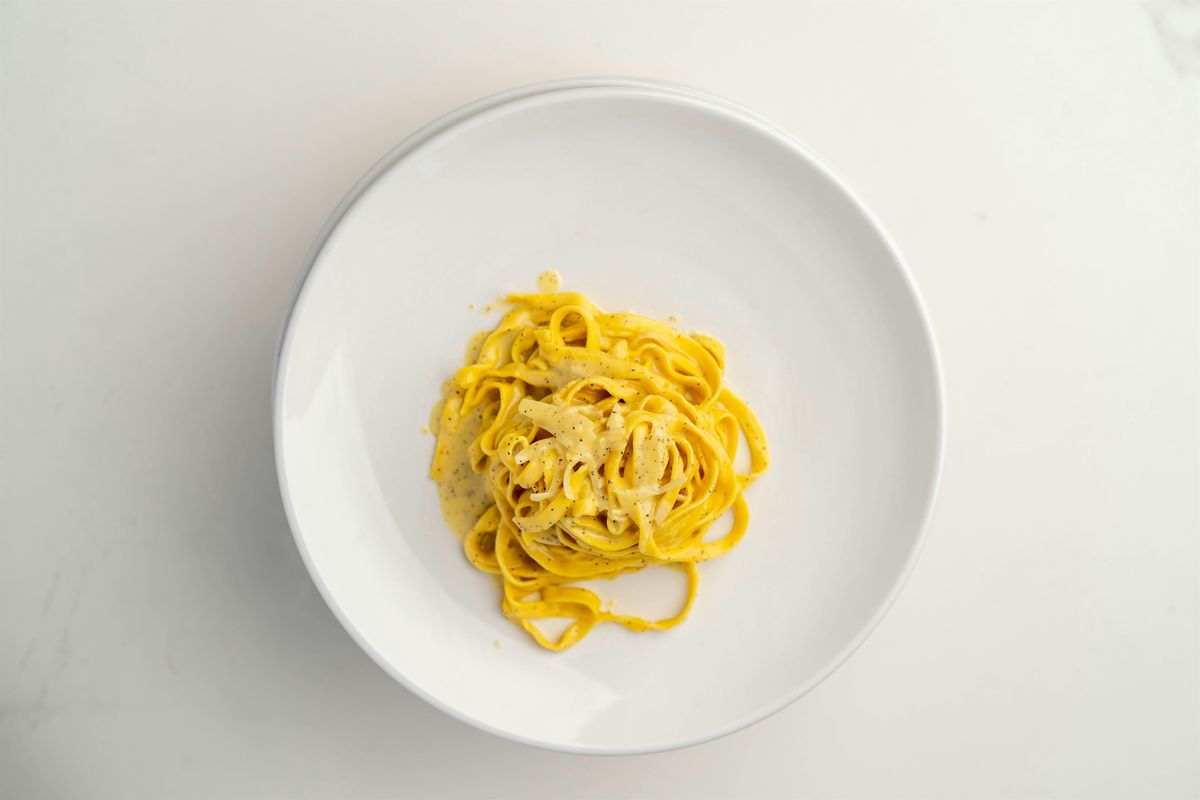 Pasta al Limone with White Wine Pairing