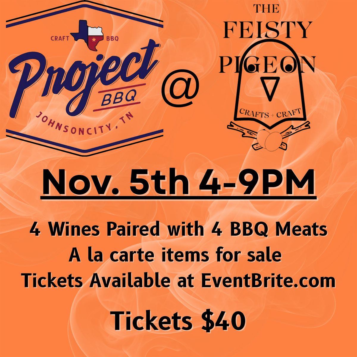 Project BBQ @ The Feisty Pigeon