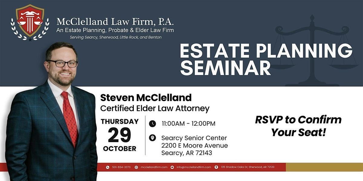 Estate Planning & Finance Seminar