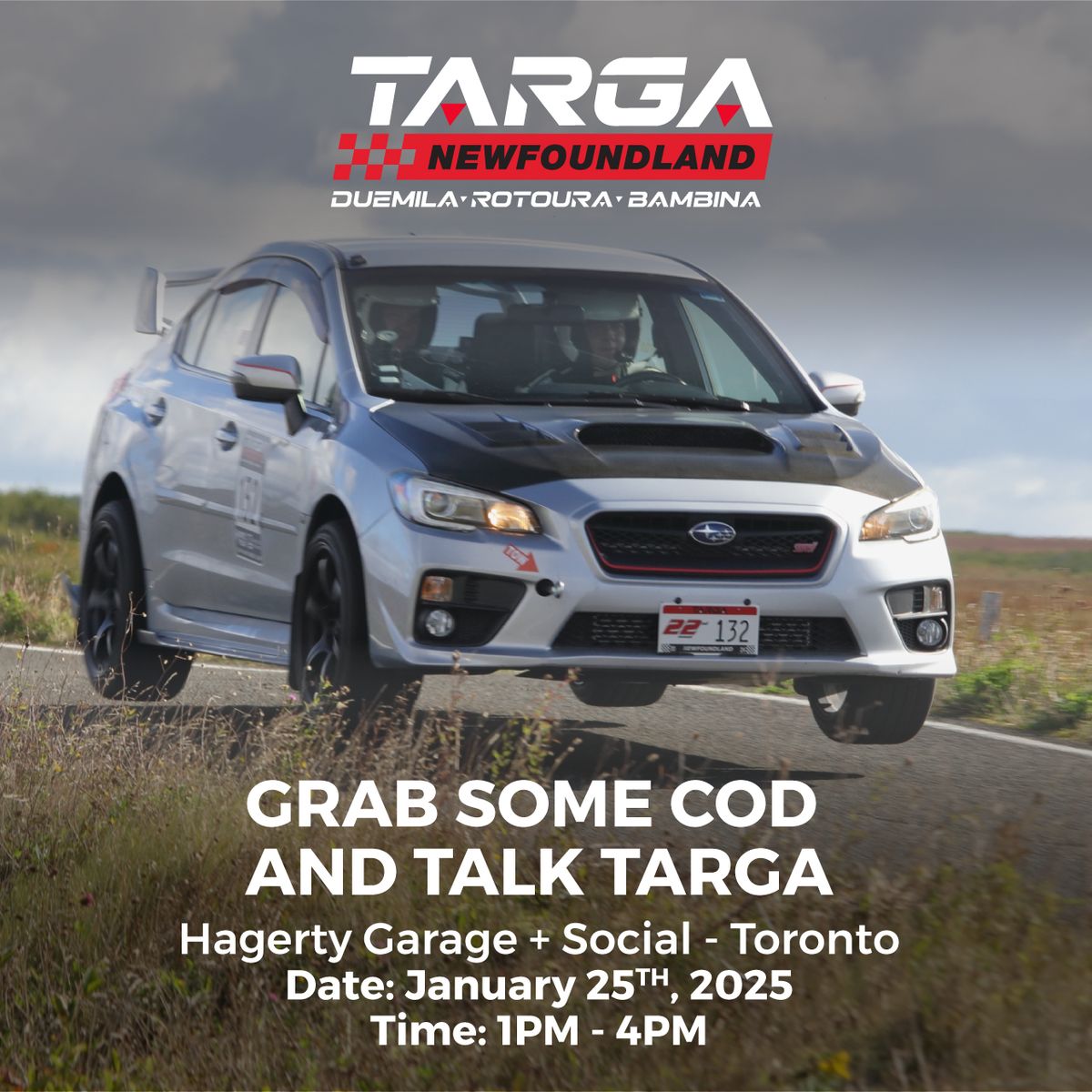 Targa Newfoundland 2025 Meet and Greet