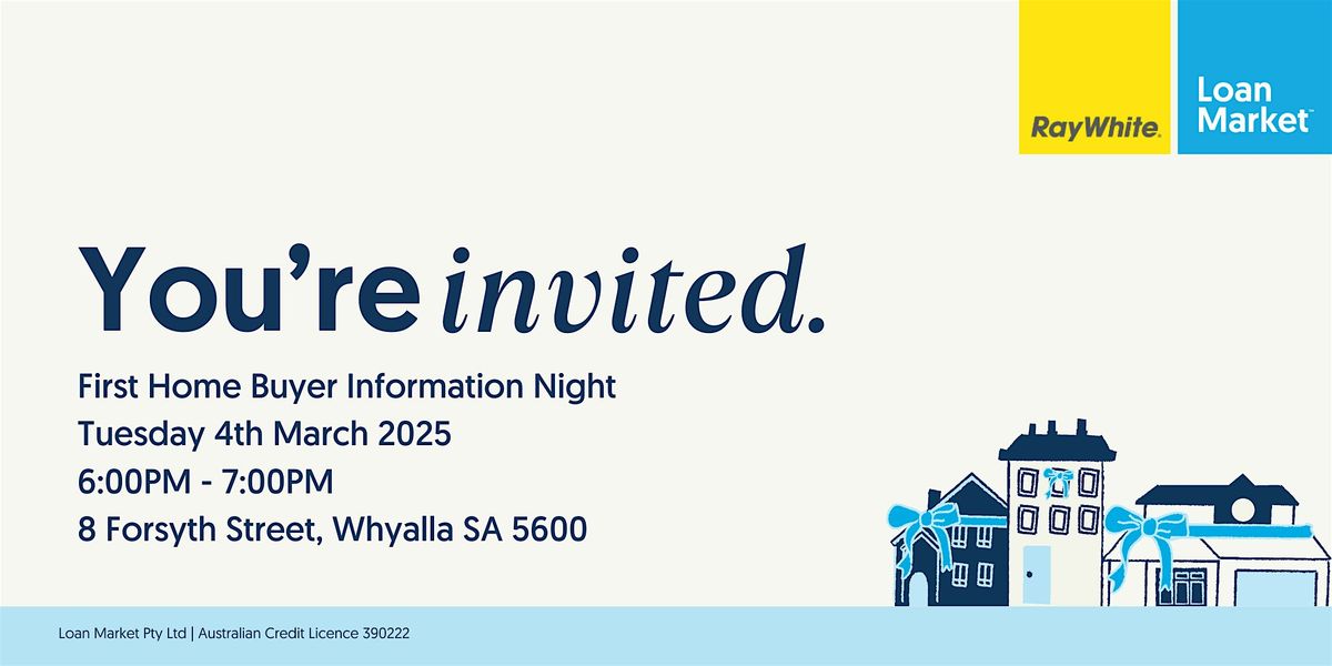 First Home Buyer Information Night