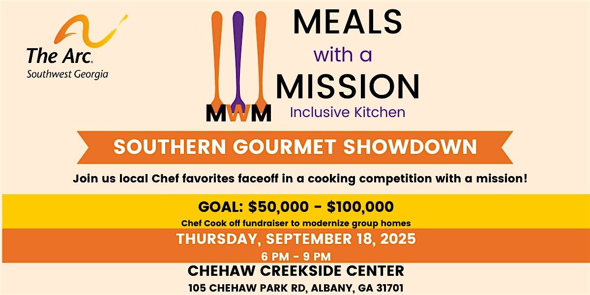 Meals with a Mission, Inclusive Kitchen: Southern Gourmet Showdown