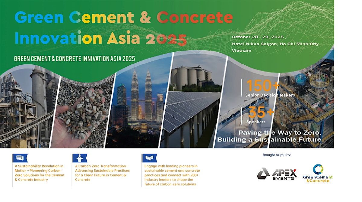 Green Cement & Concrete Innnovation Asia 2025