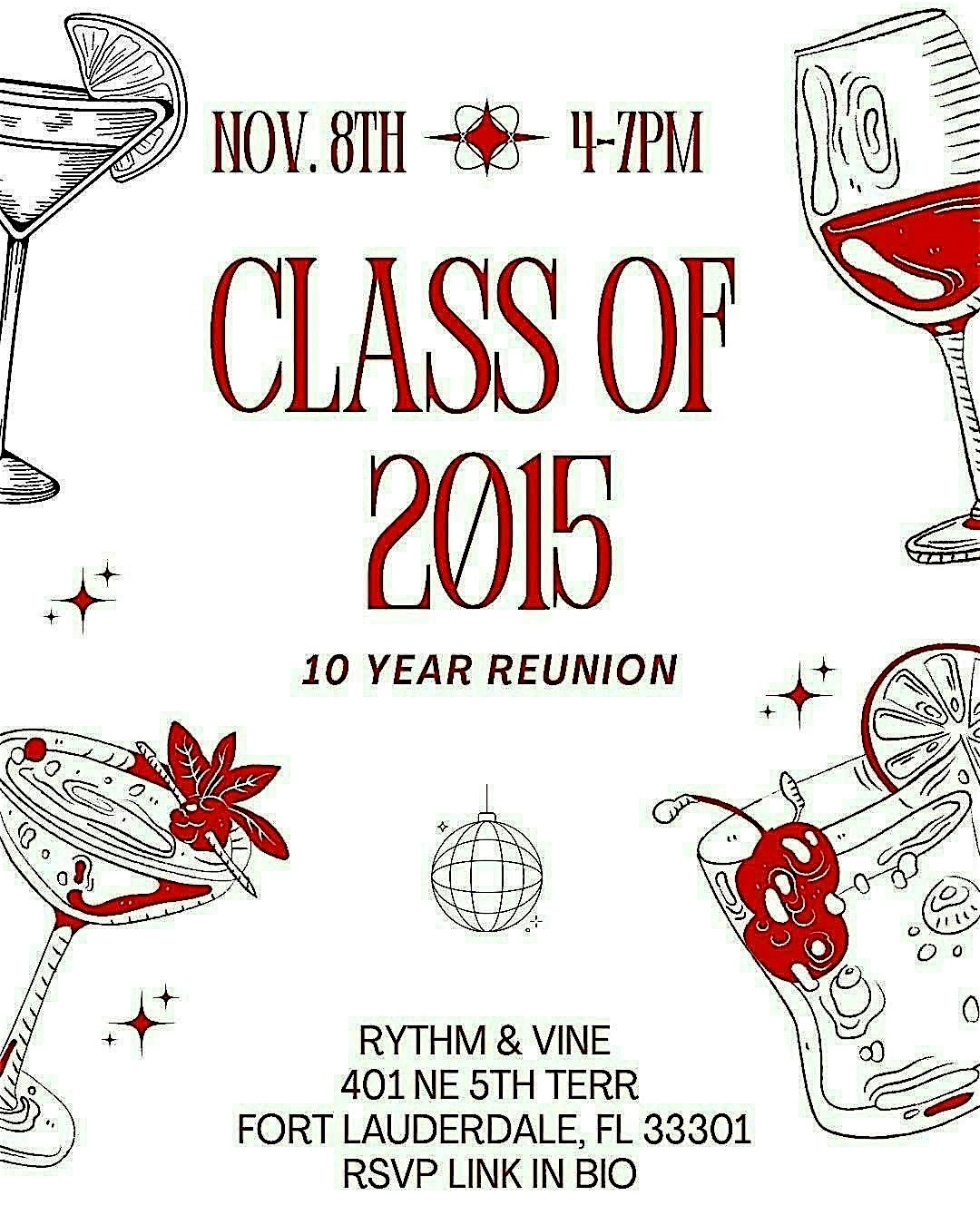 CGHS Class of 2015 10-Year Reunion