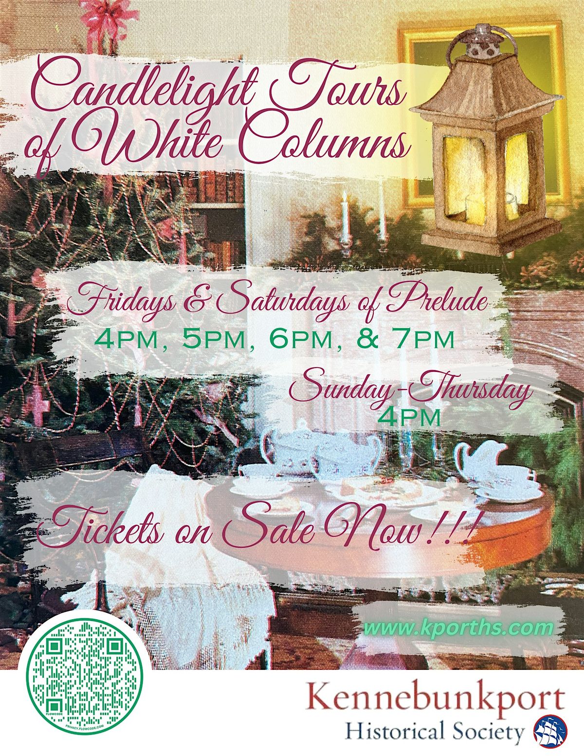 Candlelight Victorian Mansion Era Tours of White Columns