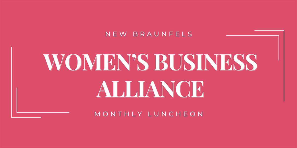 Women's Business Alliance Luncheon - October