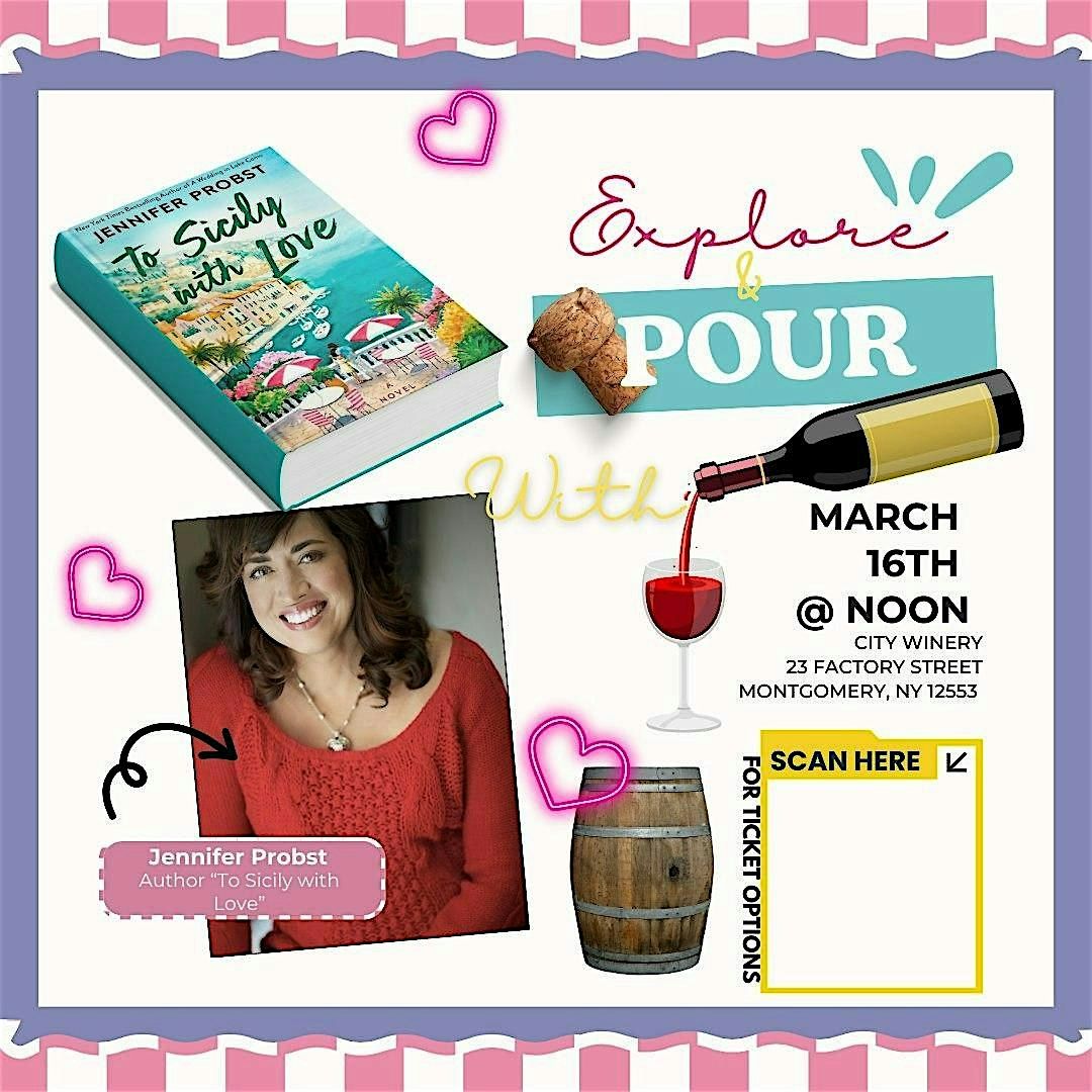 Explore and Pour with author Jennifer Probost