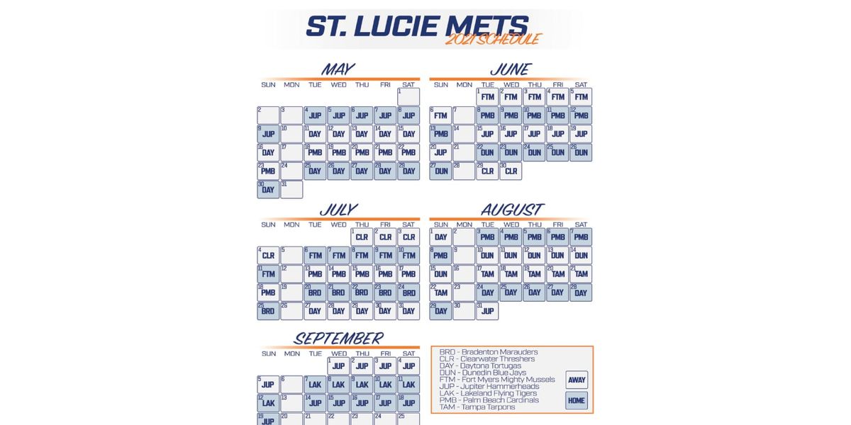 Tampa Tarpons vs. St. Lucie Mets