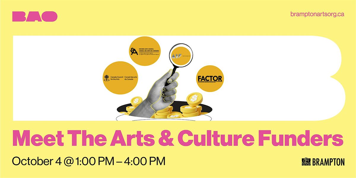 Meet the Arts & Culture Funders