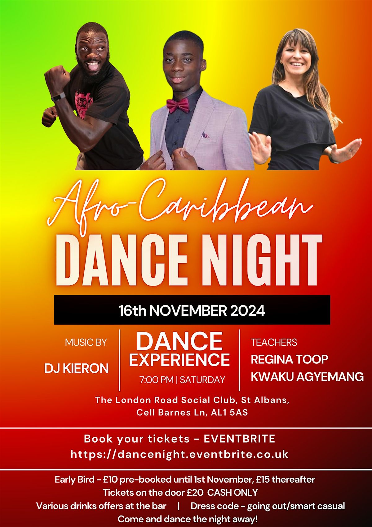 Afro Caribbean Dance Night