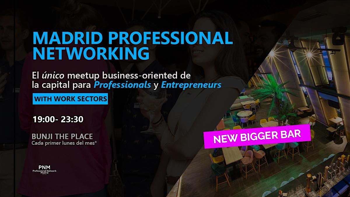 Professional Networking & Drinks | PNM October [NEW BIGGER Bar]