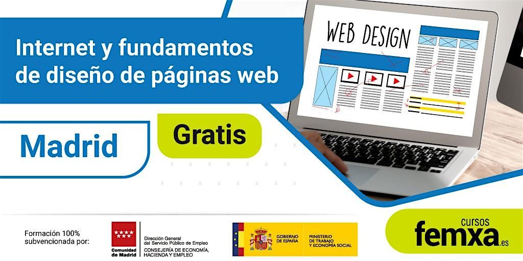 Curso online gratuito: Internet y fundamentos de dise\u00f1o de p\u00e1ginas web