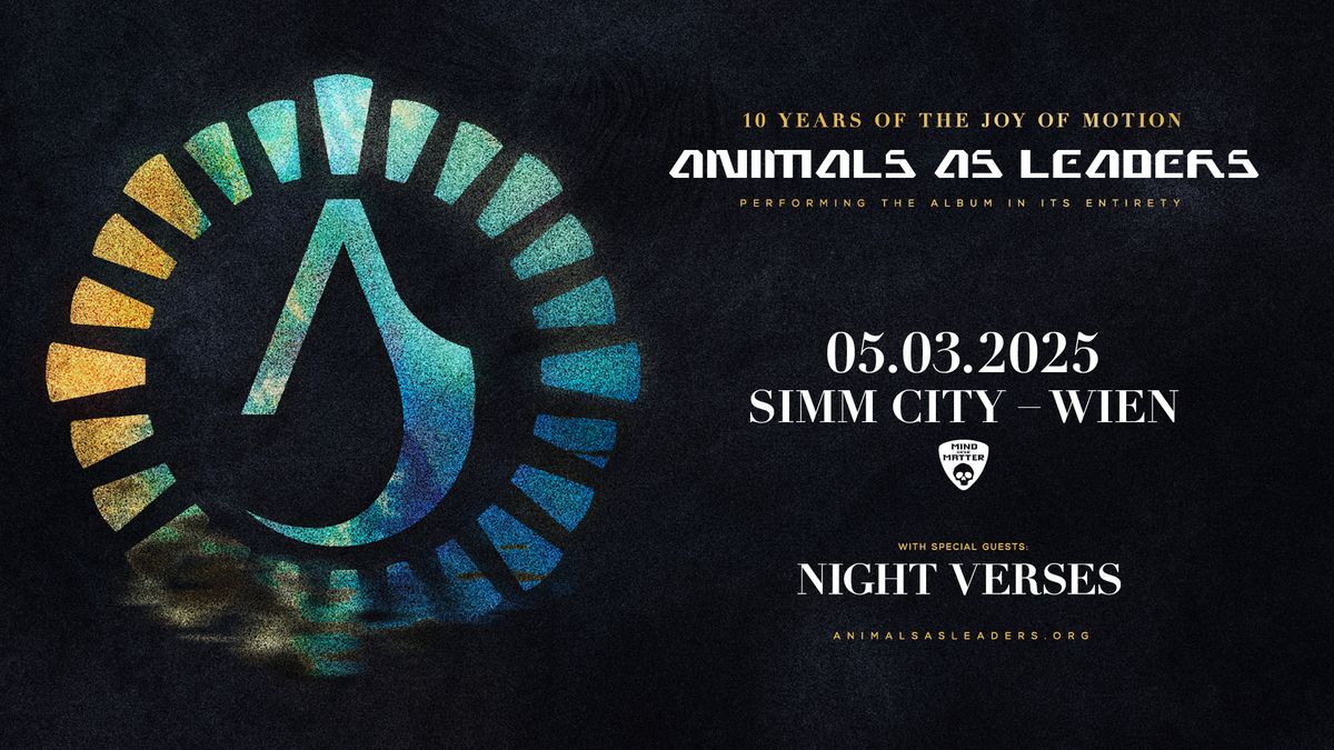 Animals As Leaders, Night Verses \/\/ Vienna