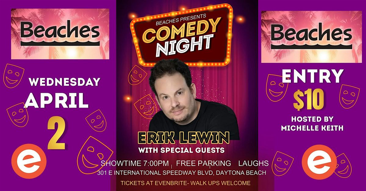 BEACHES COMEDY NIGHT!