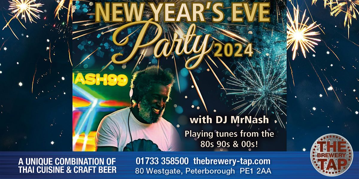 New Year's Eve Party 2024 with DJ MrNash @The Brewery Tap