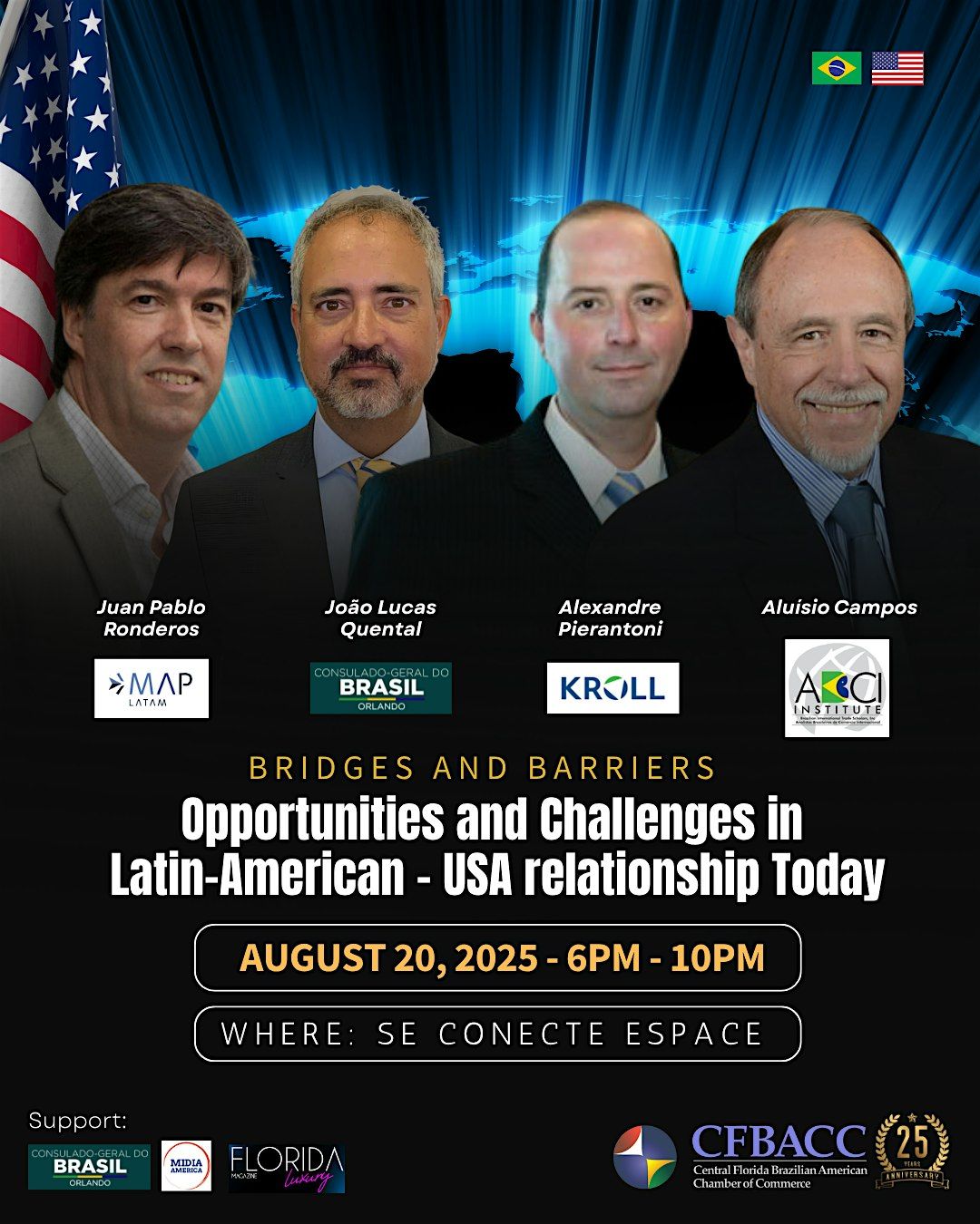 Debate Internacional: Am\u00e9rica Latina e EUA em foco!