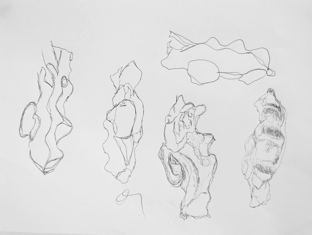 Drawing The Space Inside My Hand with Lina Ivanova
