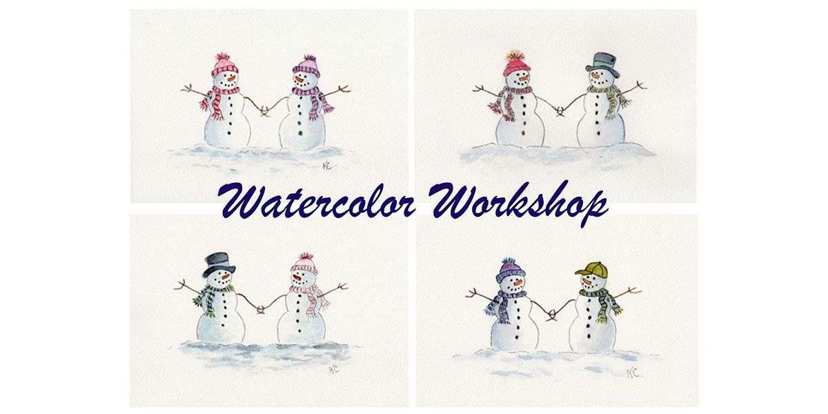 Winter Wonderland Watercolor Workshop