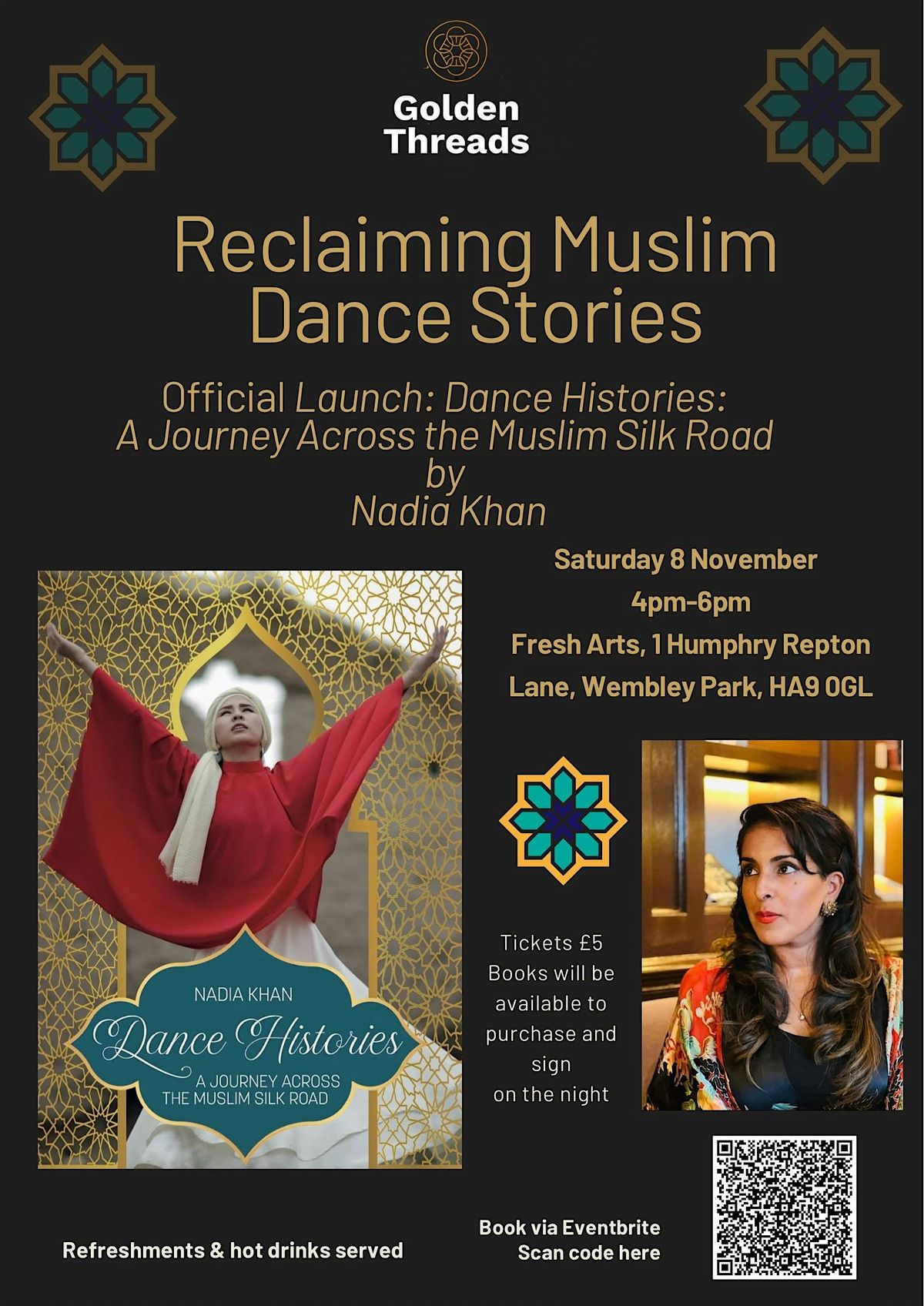 Reclaiming Muslim Dance Stories \u2014 Official Book Launch