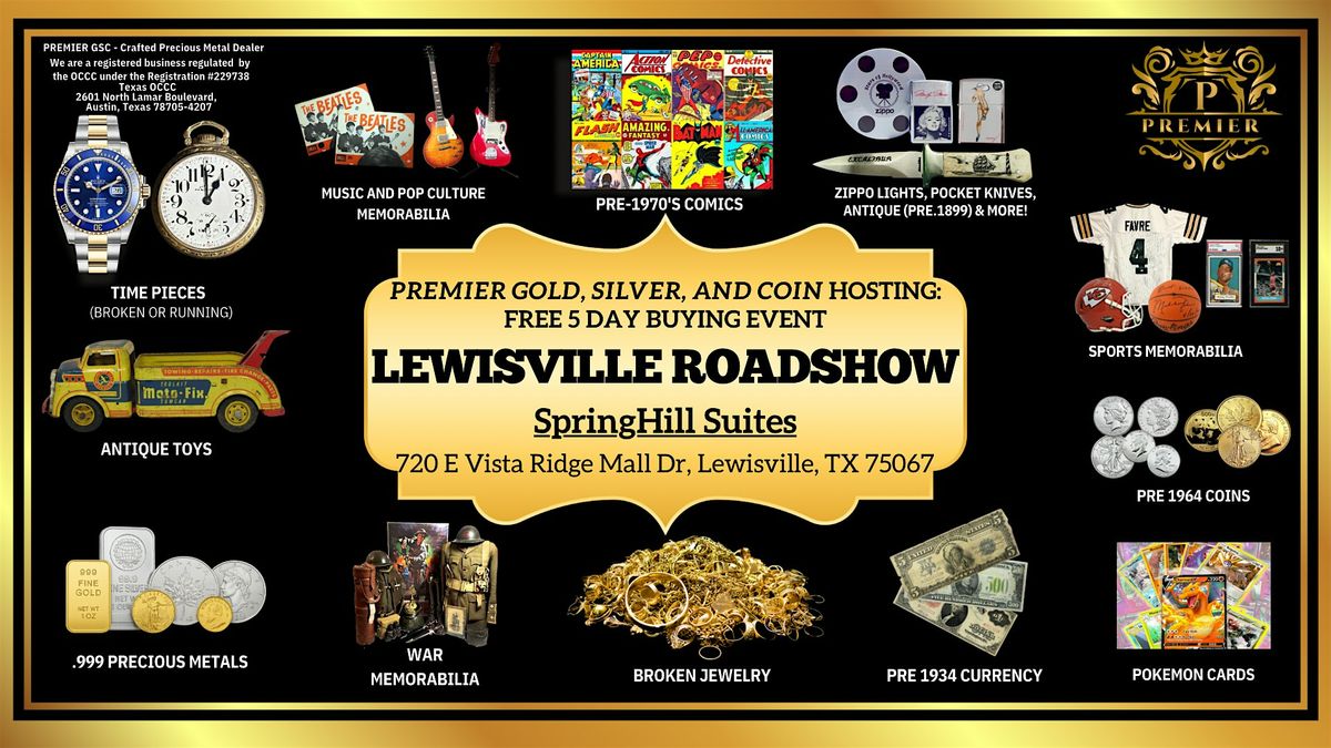 Lewisville, TX FREE 5- Day Event