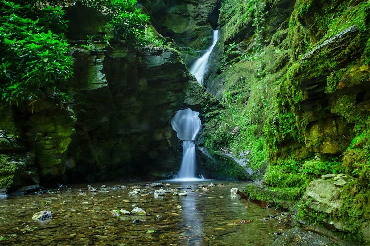 St Nectans Glen New Year Wellbeing Retreat, Tintagel, Cornwall