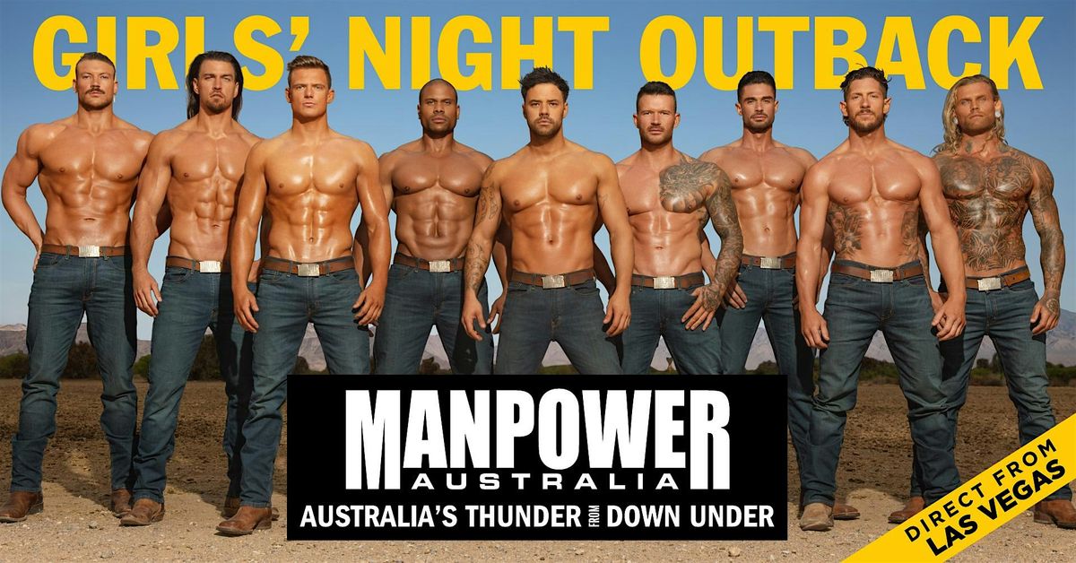 Manpower Australia 2026 Tour | 8:00PM Show