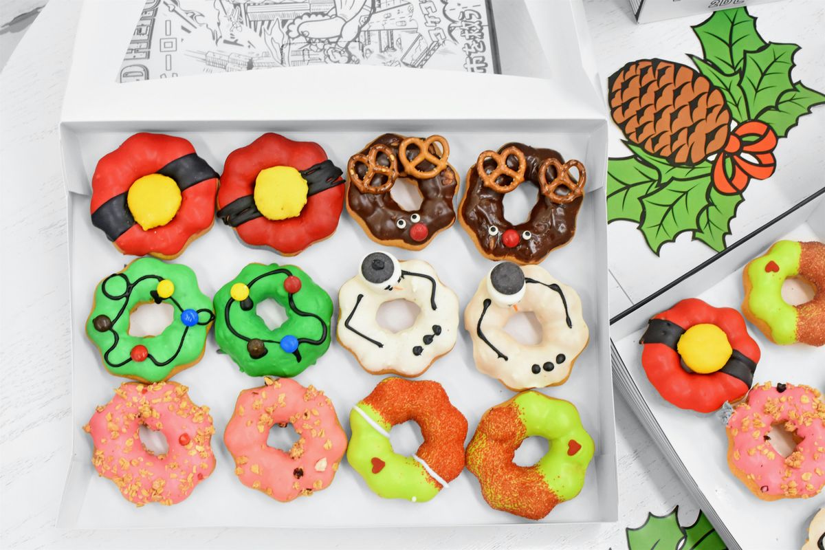 Little Chef's Holiday Donut Decorating