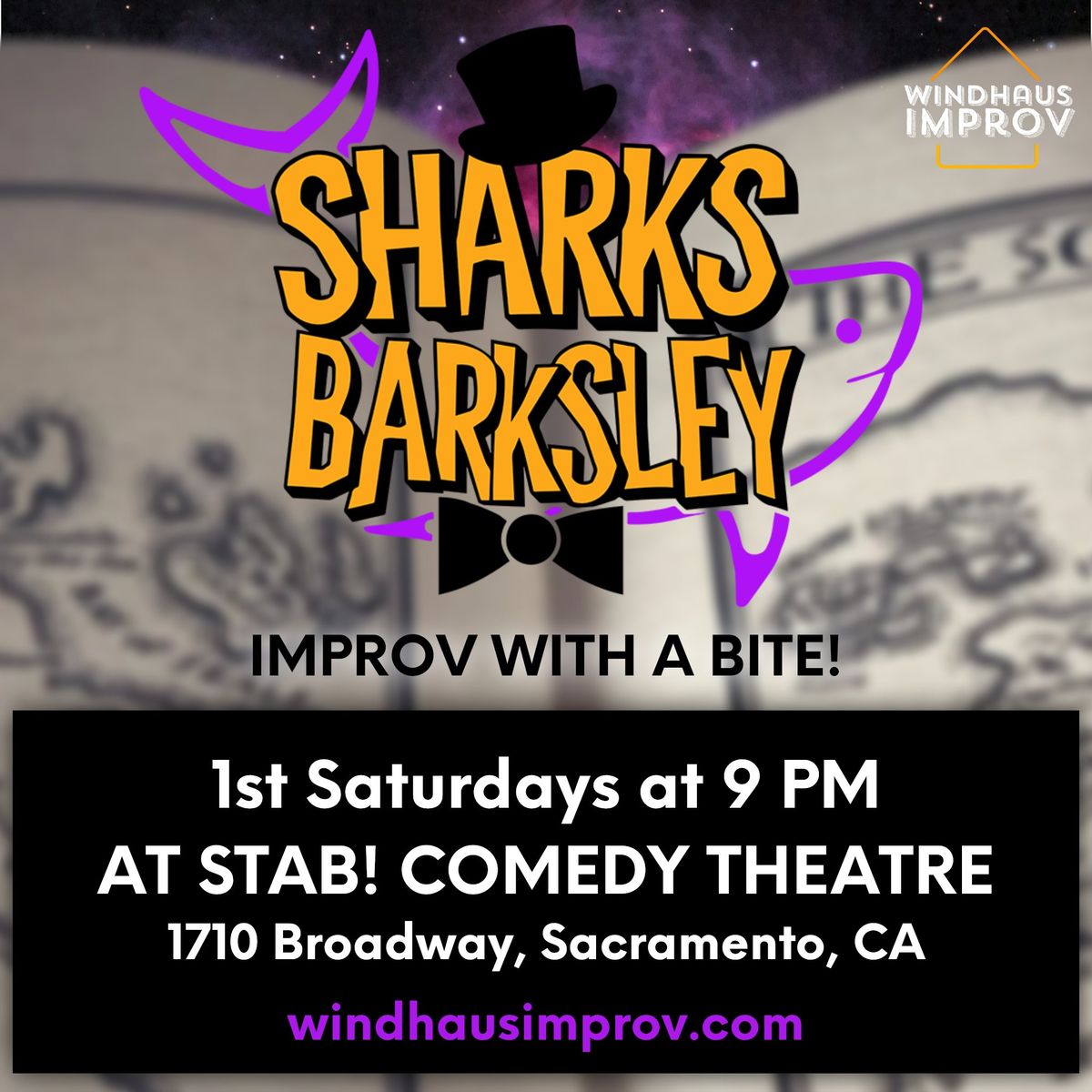 Sharks Barksley Improv Comedy Show at STAB!