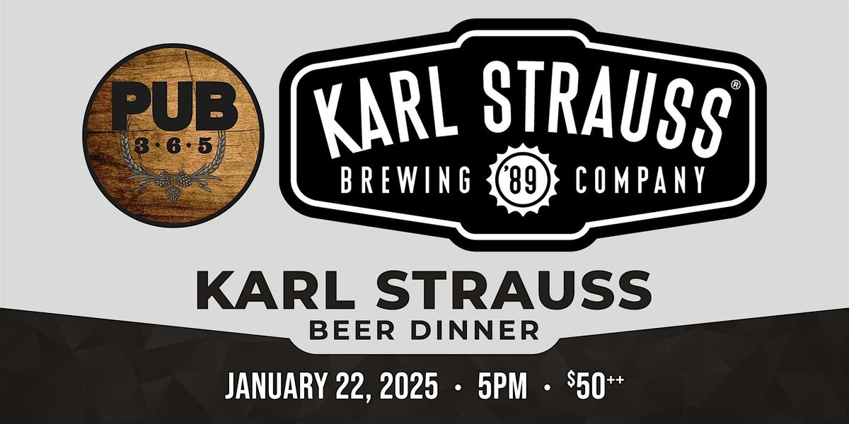 Karl Strauss Beer Dinner