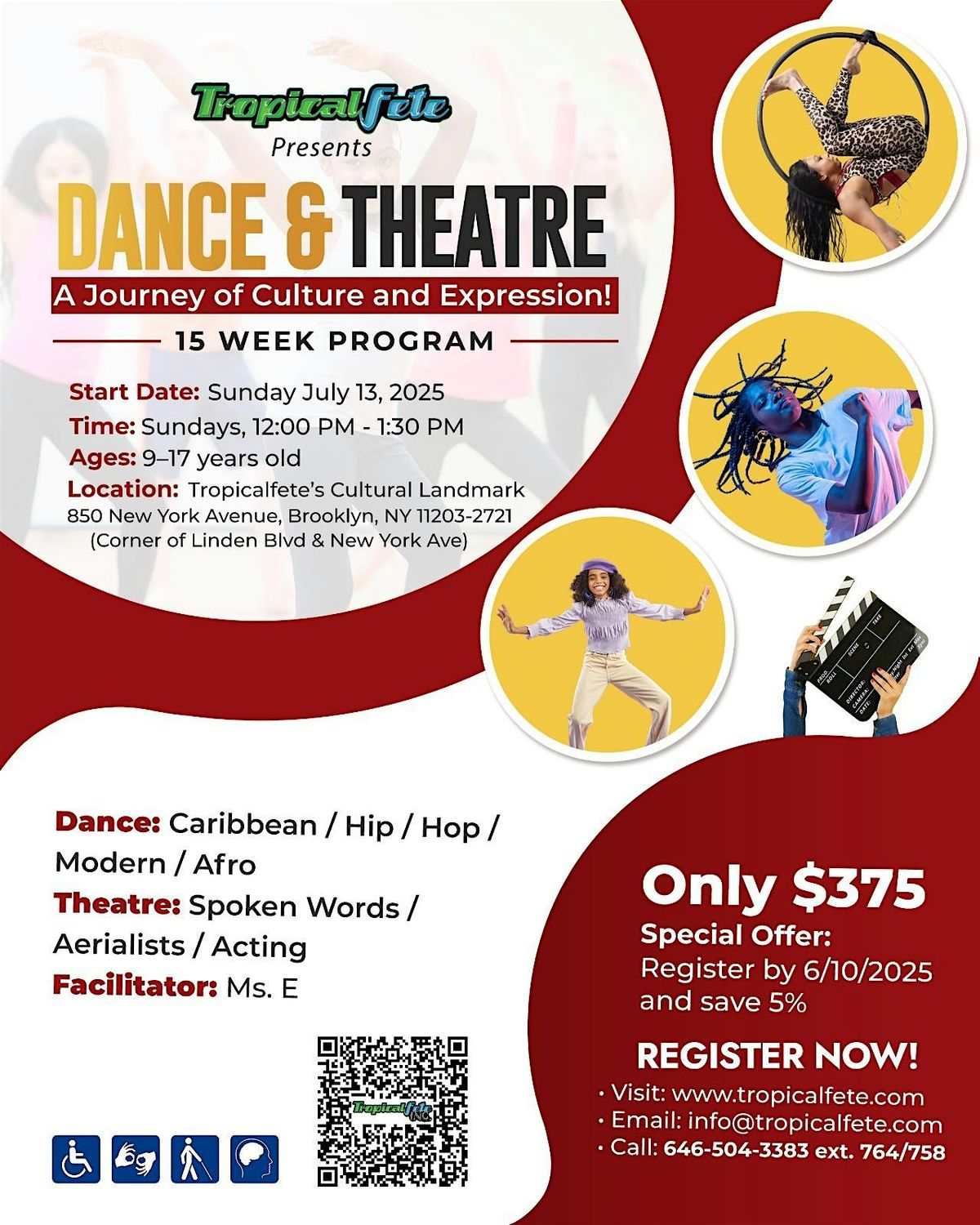 Brooklyn Dance & Theatre \u2013 A Journey of Culture and Expression!!