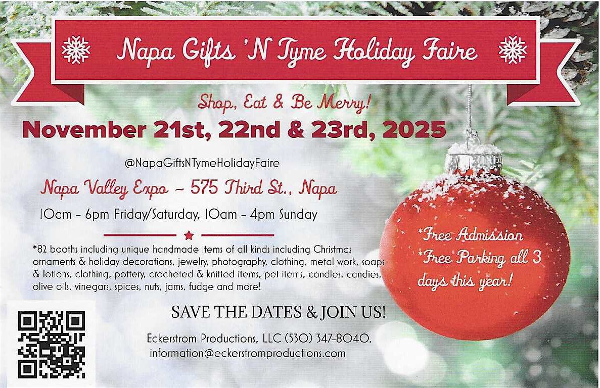 Napa Gifts N Tyme Holiday Faire