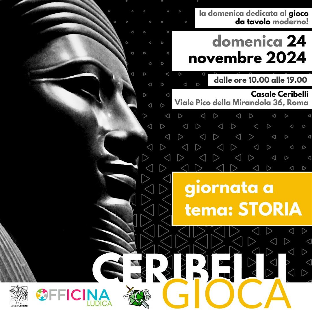 CERIBELLI gioca | Domenica ludica  | 24 novembre 2024