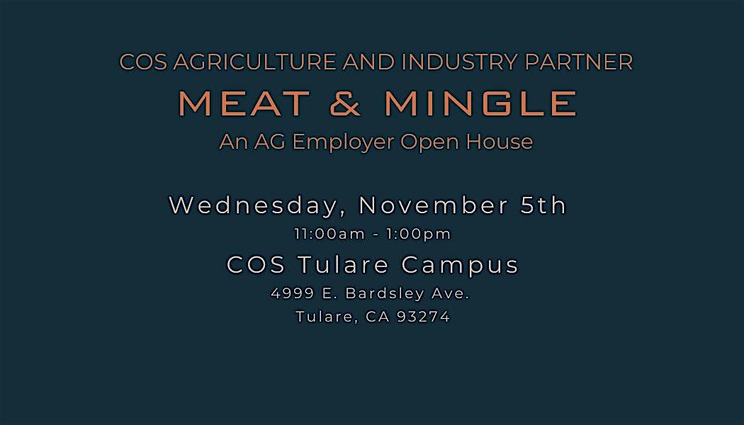COS Meat & Mingle - An Ag Industry Partner Open House