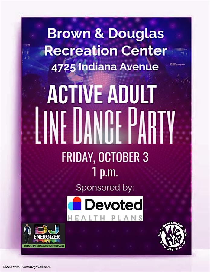 Senior Line Dance Party