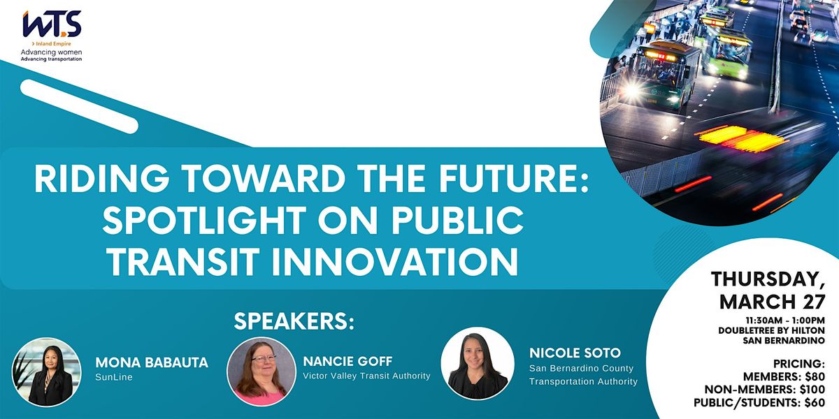 Riding Toward the Future: Spotlight on Public Transit Innovation