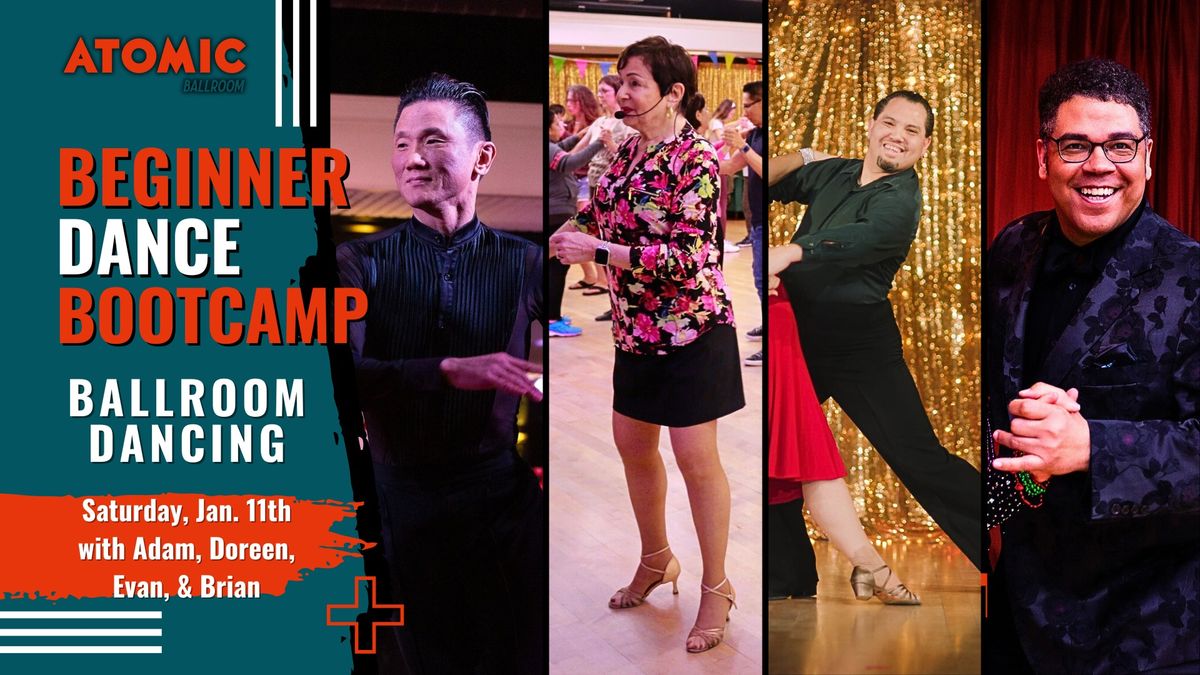 Ballroom Dance Beginner Bootcamp - ATOMIC Ballroom 2025