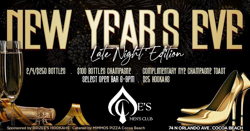 New Year Eve's Party | Ace's Cocoa Beach