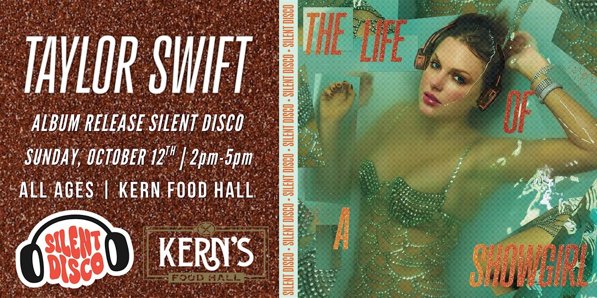 All Ages Taylor Swift Silent Disco Album Release Party at Kern's Food Hall