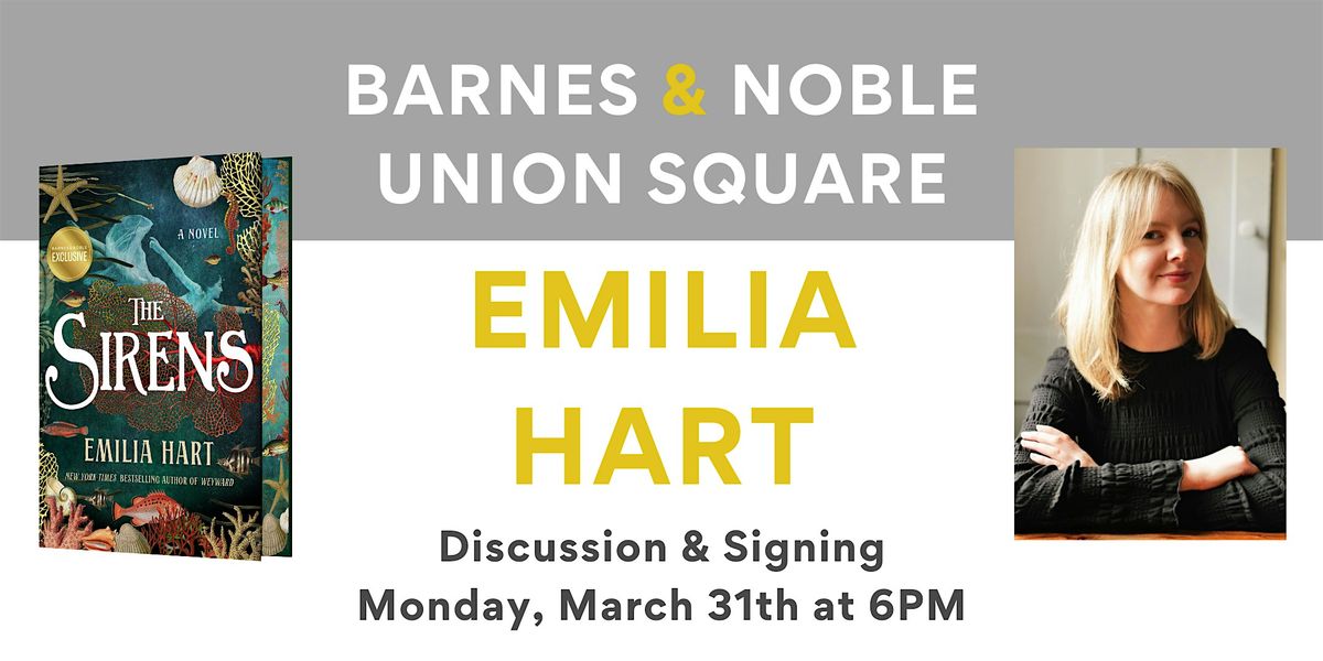 Emilia Hart celebrates THE SIRENS at B&N Union Square