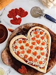 Heart Shaped Pizza and Pinot