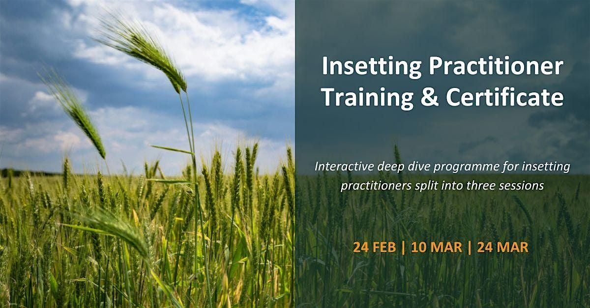 Insetting Practitioner Training & Certificate