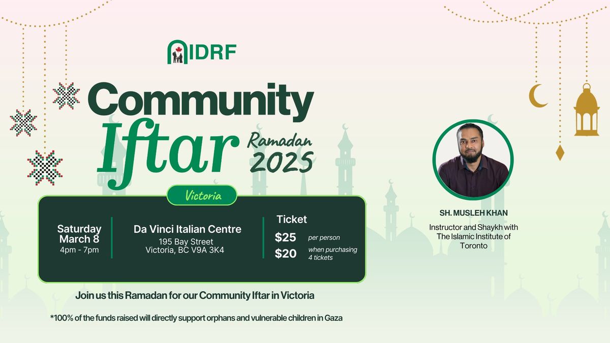 Victoria Community Iftar 