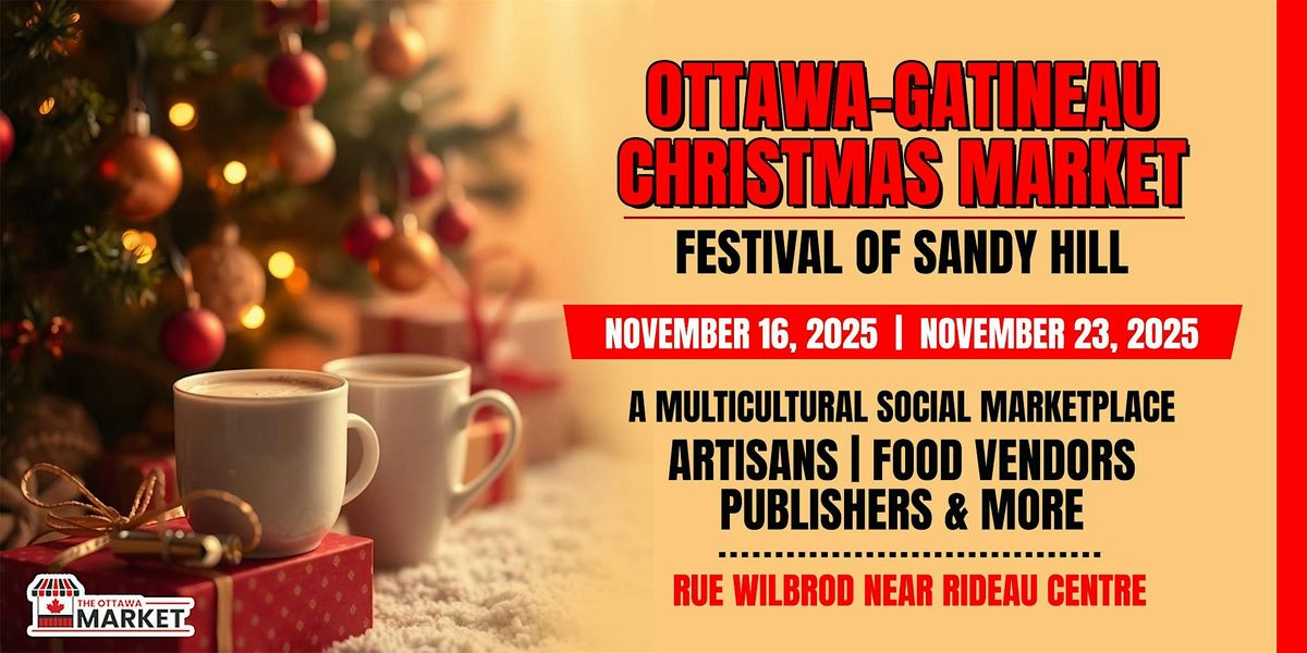 FREE Vendor Booth | One hour Pop-Up - Ottawa-Gatineau Christmas Market