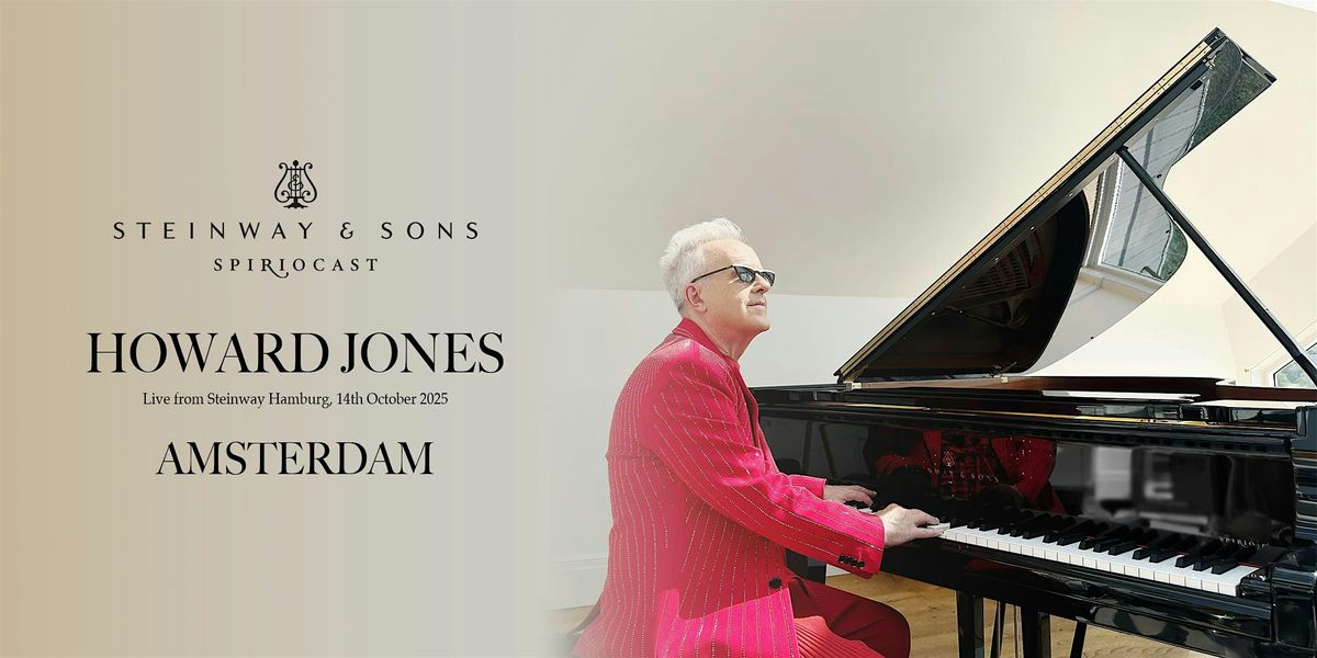 Howard Jones - Listening Event Amsterdam