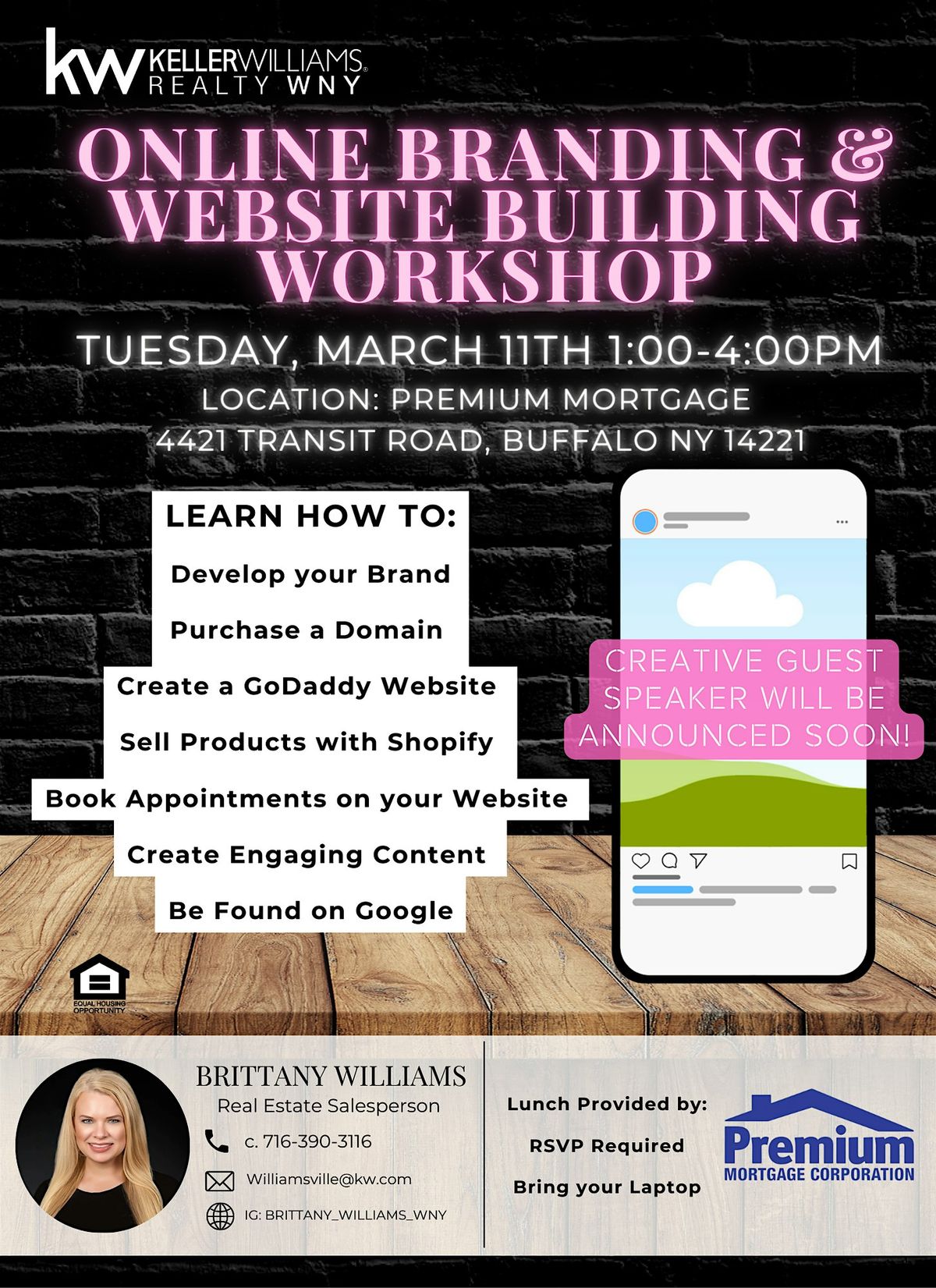 Online Branding & Website Building Workshop