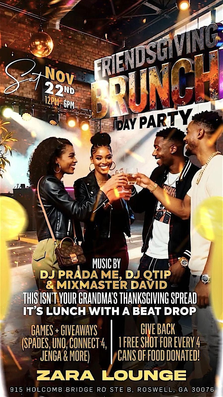 Friendsgiving Brunch & Day Party