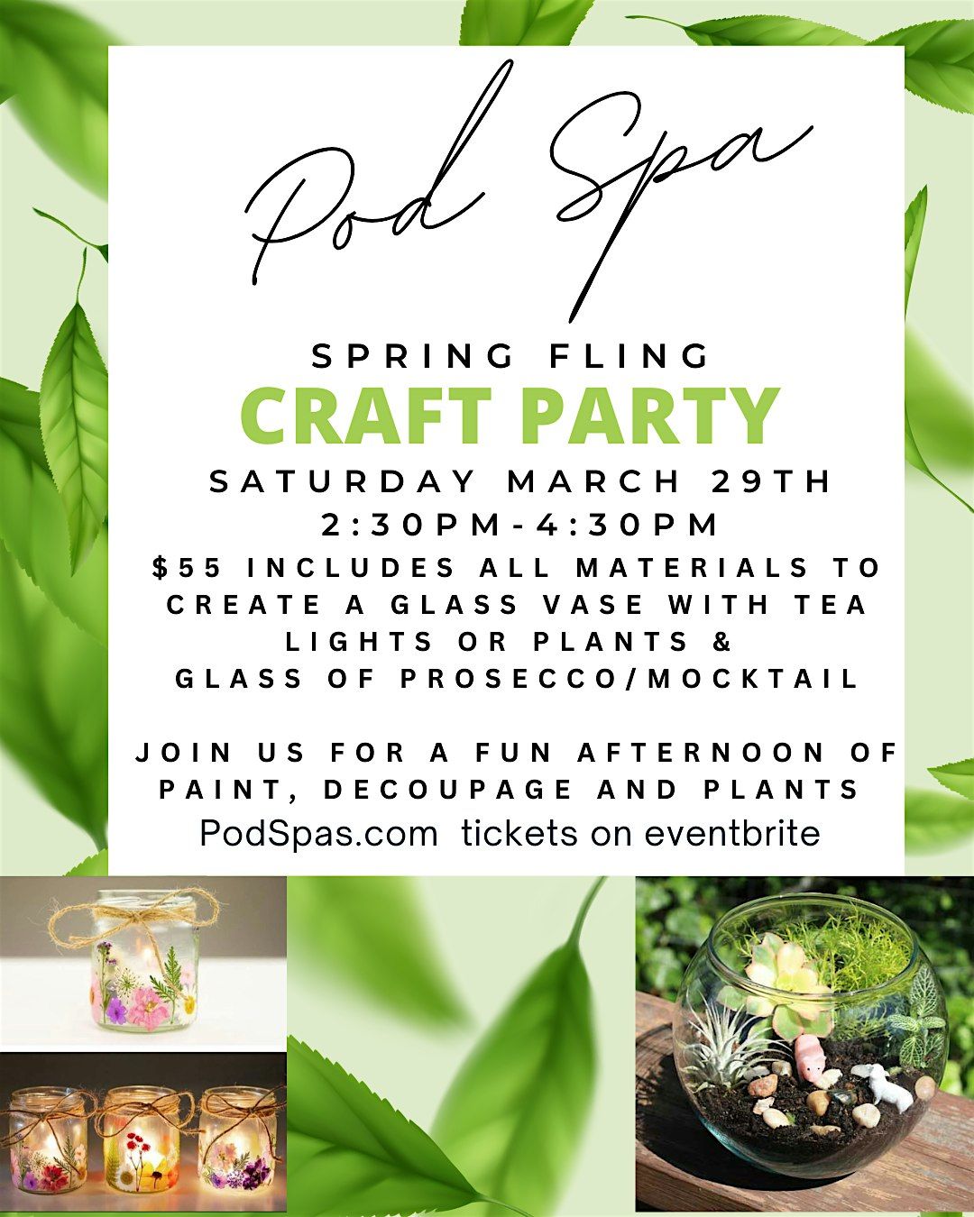 Spring Fling Craft Party