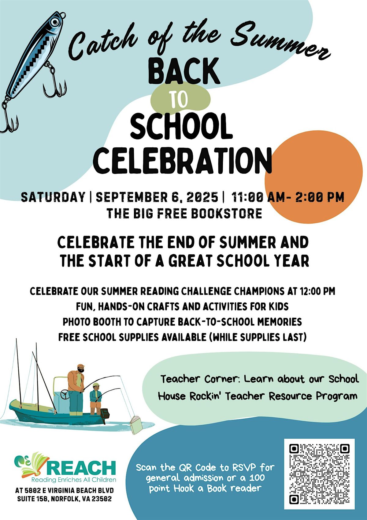 Catch of the Summer: Back-to-School Celebration